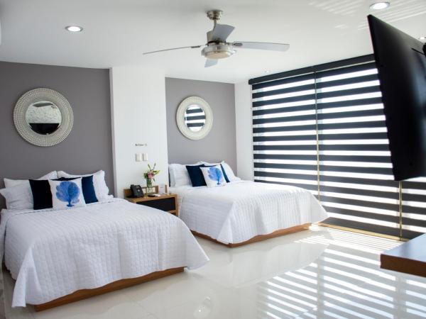 HOTEL TRAMONTO MAZATLAN : photo 1 de la chambre chambre quadruple - vue sur mer