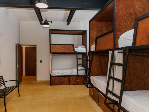 Caleta Hostel Rooftop & Pool : photo 2 de la chambre lit dans dortoir pour femmes de 6 lits