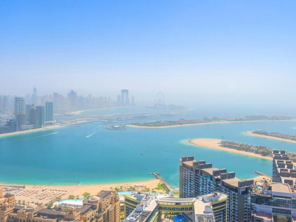 Ultra Luxury Palm Tower with Shared 5 Star Hotel Facilities : photo 4 de la chambre studio - vue sur océan