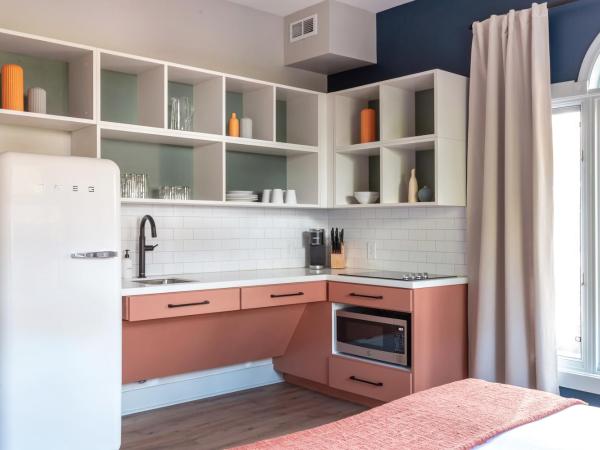 Kasa Edison House South End Dilworth Charlotte : photo 5 de la chambre studio - accès aux personnes à mobilité réduite (enregistrement autonome avec réception virtuelle)