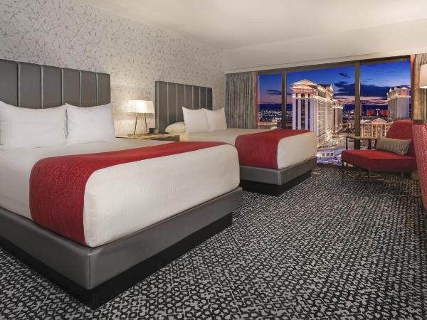 Flamingo Las Vegas Hotel & Casino : photo 2 de la chambre chambre flamingo 2 lits queen-size - vue sur strip - non-fumeurs