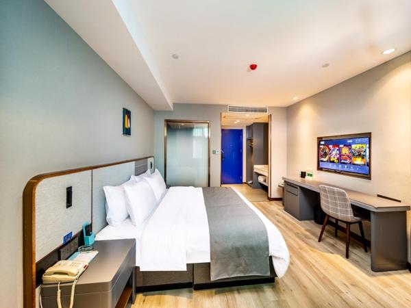 LanOu Hotel Wuhan CapitaMall Wusheng Road Metro Station : photo 1 de la chambre chambre double deluxe 