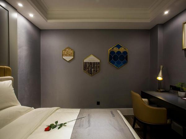 LanOu Hotel Wuhan CapitaMall Wusheng Road Metro Station : photo 1 de la chambre chambre double supérieure