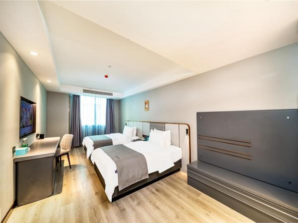 LanOu Hotel Wuhan CapitaMall Wusheng Road Metro Station : photo 8 de la chambre executive twin room 