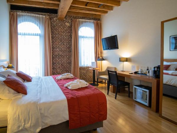 Ghent River Hotel : photo 6 de la chambre chambre double ou lits jumeaux - vue sur canal