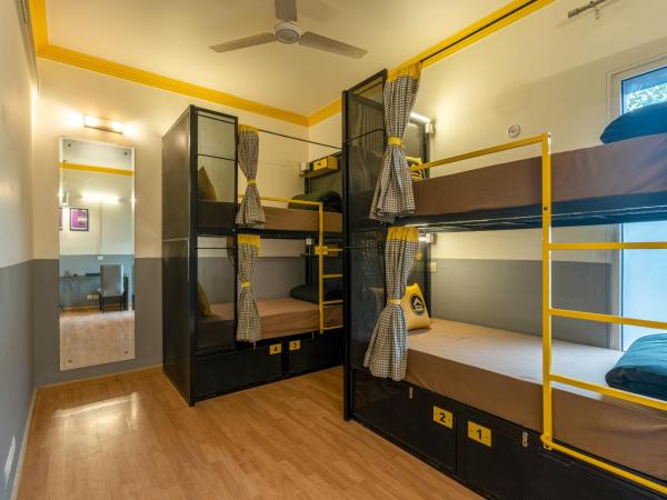 The Hosteller Delhi : photo 7 de la chambre deluxe - bed in 4 bed mixed dormitory