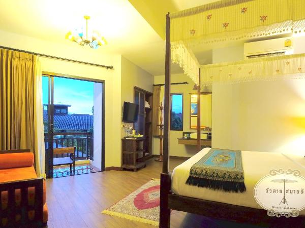 Wualai Sabaidee : photo 3 de la chambre deluxe double room with balcony (no breakfast)