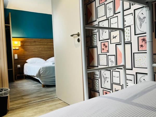 The Originals Access, Hôtel les Iris, Berck-sur-Mer : photo 2 de la chambre chambre quadruple