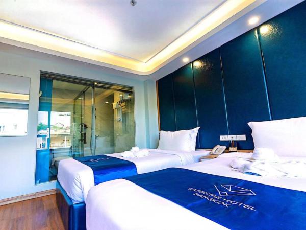 Sapphire hotel Silom Bangkok : photo 1 de la chambre chambre lits jumeaux deluxe