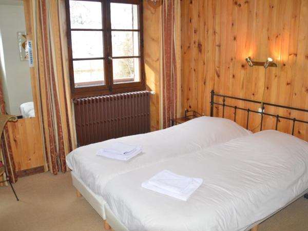 Hotel Le Genepy : photo 9 de la chambre chambre lits jumeaux spacieuse