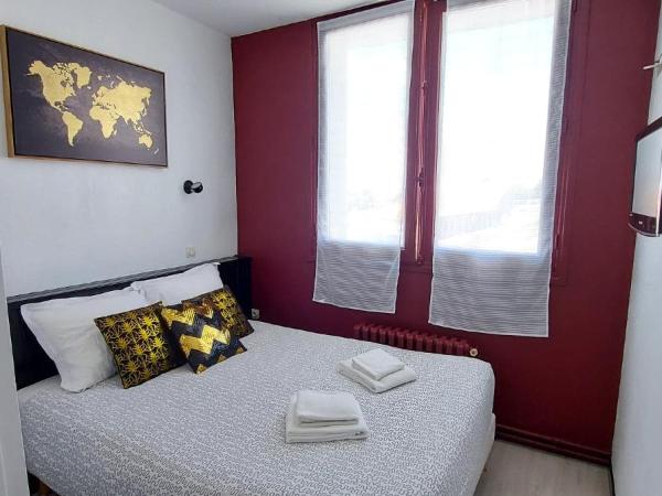 Hôtel La Croisette & Restaurant Bistrot Gantier en centre ville : photo 1 de la chambre chambre double Économique