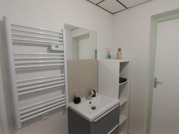 Adorable studio avec entrée indépendante : photo 3 de la chambre chambre double avec salle de bains privative