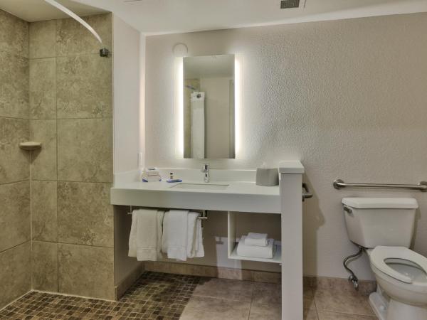 Holiday Inn Express & Suites Albuquerque Historic Old Town, an IHG Hotel : photo 5 de la chambre chambre lit king-size pour personnes à mobilité réduite – douche accessible en fauteuil roulant - non-fumeurs