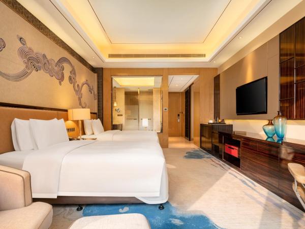 Wanda Vista Dongguan - Free Canton Fair shuttle bus to Canton Fair exhibition center during Canton Fair period : photo 2 de la chambre chambre lits jumeaux exécutive deluxe