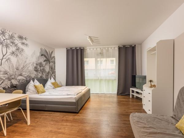 APSTAY Serviced Apartments - Self Check-in : photo 2 de la chambre studio lit king-size