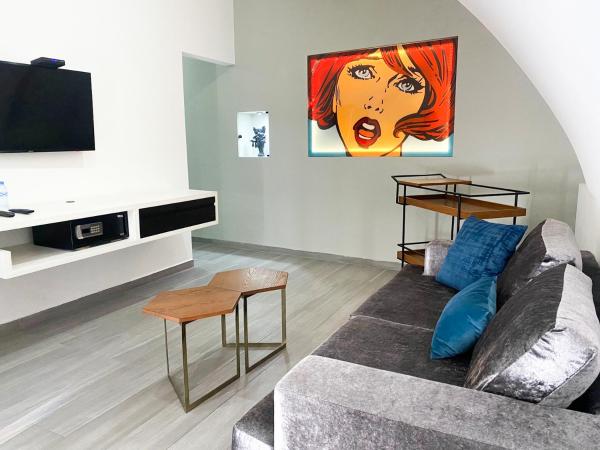 The Andy Hotel : photo 2 de la chambre studio lit king-size avec canapé-lit