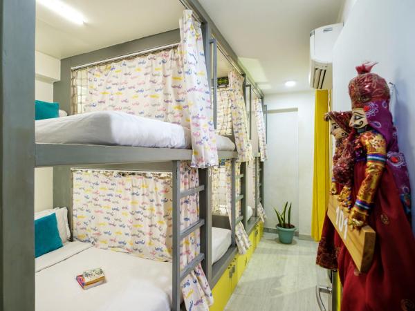 Moustache Hostel, Jaipur : photo 2 de la chambre dortoir mixte supérieur 6 lits avec climatisation