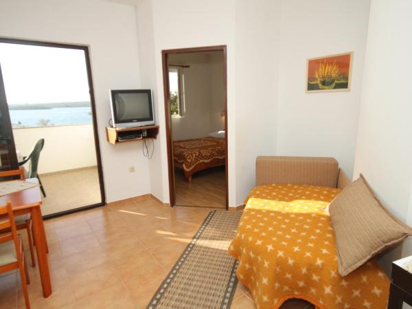 Apartments and rooms by the sea Medulin - 7278 : photo 1 de la chambre appartement 1 chambre avec terrasse - vue sur mer