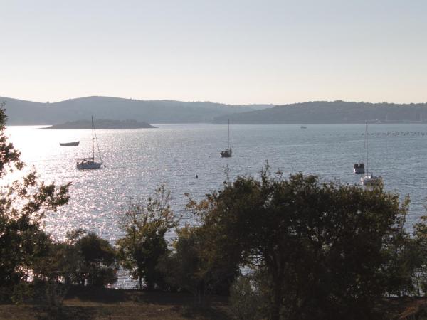 Apartments and rooms by the sea Medulin - 7278 : photo 8 de la chambre appartement 1 chambre avec terrasse - vue sur mer