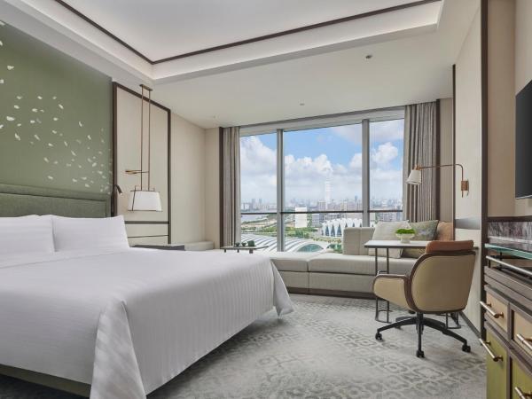 Shangri-La Qiantan, Shanghai : photo 1 de la chambre chambre lit king-size de luxe