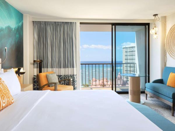 OUTRIGGER Waikiki Beachcomber Hotel : photo 1 de la chambre chambre 1 lit king-size deluxe - vue sur océan