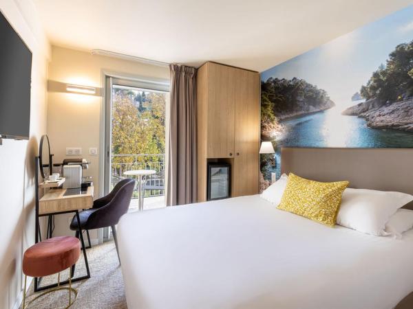 Best Western Hotel & SPA Coeur De Cassis : photo 7 de la chambre chambre lits queen-size supérieure avec balcon - vue sur jardin