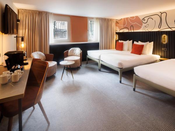 Huygens Place Amsterdam : photo 1 de la chambre chambre quadruple souterraine (sous le niveau de la rue) - vue limitée