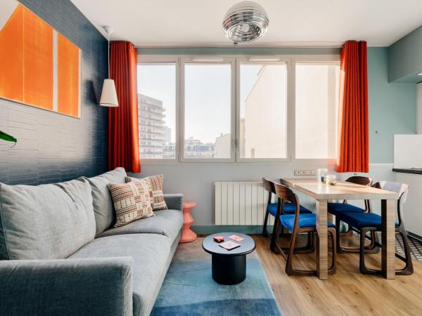 Edgar Suites Expo Paris Porte de Versailles : photo 6 de la chambre appartement 1 chambre confortable - vue sur cour