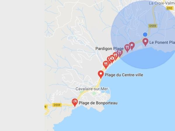 La demeure de Poulpican chambre BROCELIANDE jacuzzi charme et romantique mer plage restaurant à 300m Golfe Saint Tropez : photo 2 de la chambre appartement - vue sur jardin