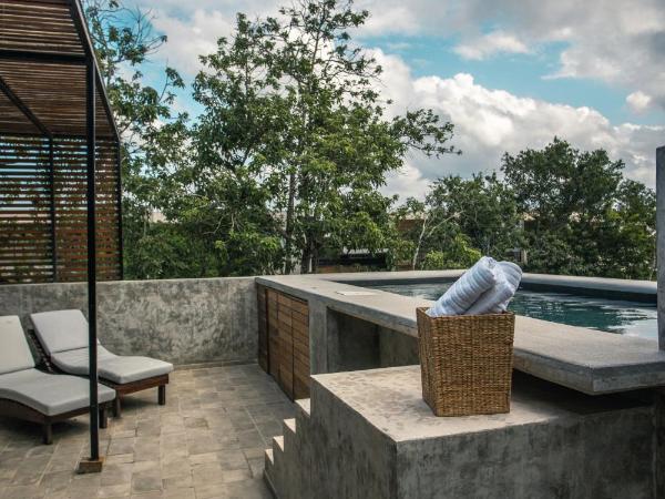 Panacea Condo Tulum : photo 6 de la chambre suite avec piscine privée