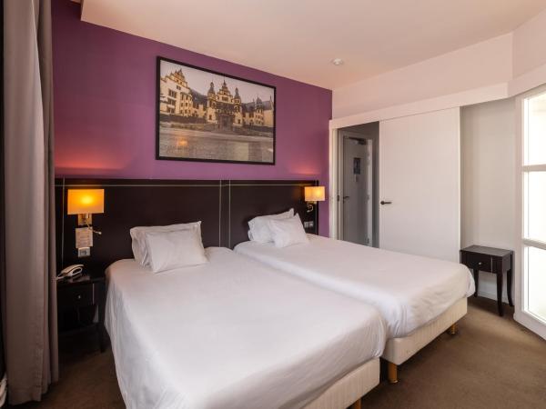 Hôtel Le Mondon Metz : photo 9 de la chambre chambre lits jumeaux avec lit d'appoint (sans climatisation)