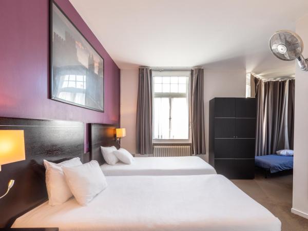 Hôtel Le Mondon : photo 6 de la chambre chambre lits jumeaux avec lit d?appoint - 301