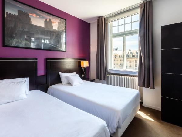 Hôtel Le Mondon Metz : photo 8 de la chambre chambre lits jumeaux confort sans climatisation