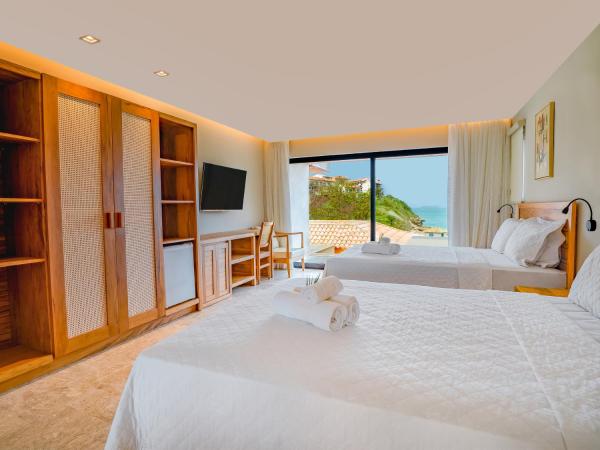 Buzios Espiritualidade Hotel : photo 2 de la chambre chambre quadruple - vue sur mer