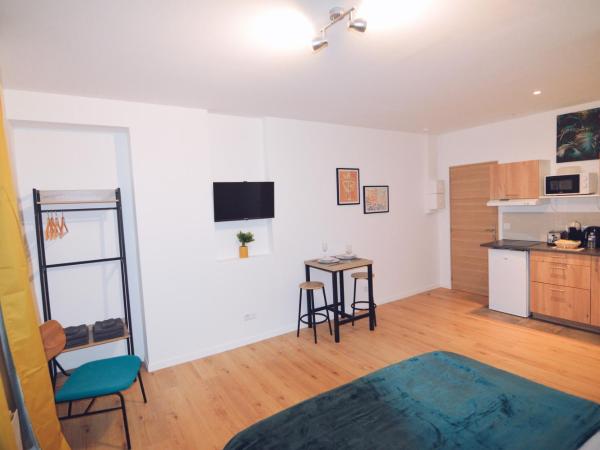 Studios Lsquare Residence AFPA : photo 8 de la chambre studio lit king-size