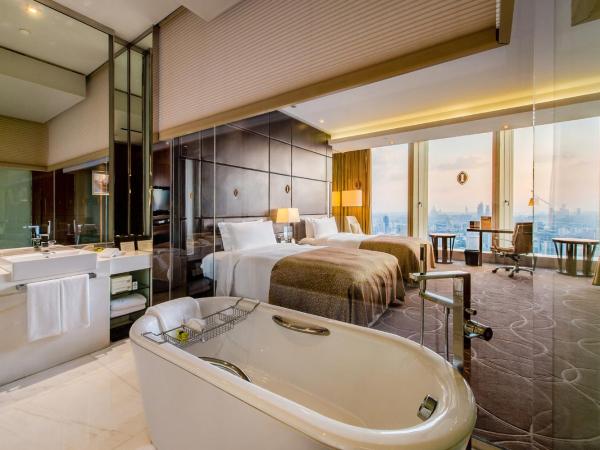InterContinental Nanjing, an IHG Hotel : photo 9 de la chambre chambre double classique avec 2 lits doubles - vue sur ville