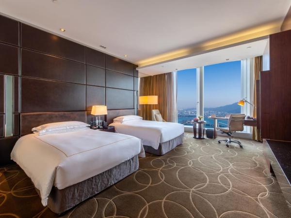 InterContinental Nanjing, an IHG Hotel : photo 7 de la chambre classic double room with two double beds and lake view