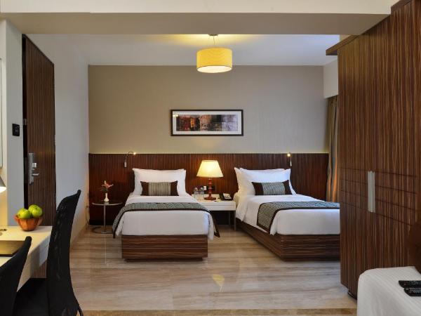Residency Sarovar Portico : photo 4 de la chambre deluxe room 2 twin beds