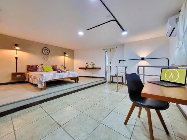 Humant Coliving - Cancún : photo 1 de la chambre studio avec terrasse