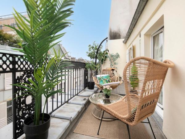 123paris city : photo 6 de la chambre appartement avec terrasse