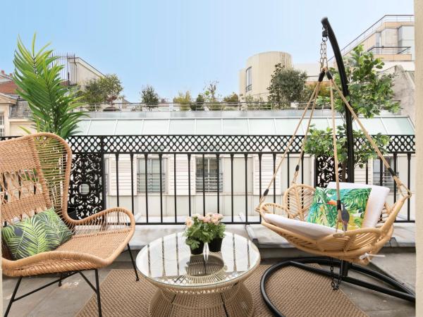 123paris city : photo 3 de la chambre appartement avec terrasse