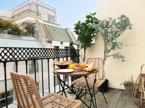 123paris city : photo 5 de la chambre appartement avec terrasse