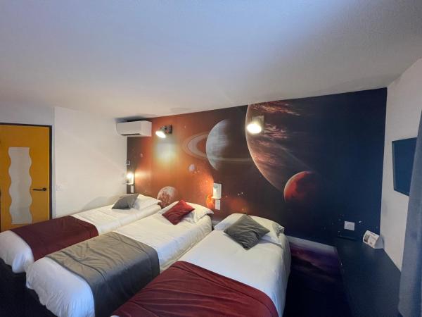 Hôtel The Originals Access, Bourges Nord Saint-Doulchard : photo 5 de la chambre chambre triple