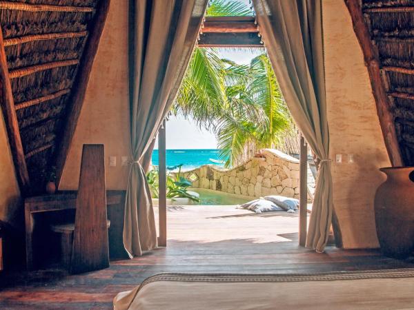 Ikal Tulum Hotel : photo 5 de la chambre suite côté océan avec petite piscine