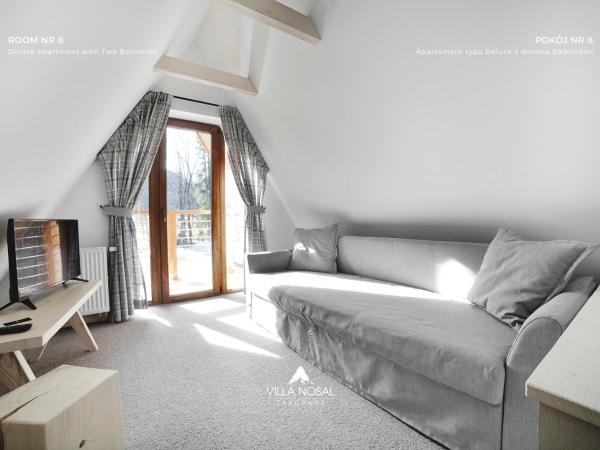 VILLA NOSAL - Zakopane : photo 4 de la chambre appartement deluxe avec 2 balcons