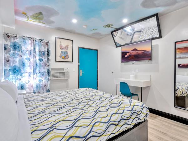 Royal Hawaiian Inn - Mid City, Los Angeles : photo 5 de la chambre chambre lit queen-size deluxe