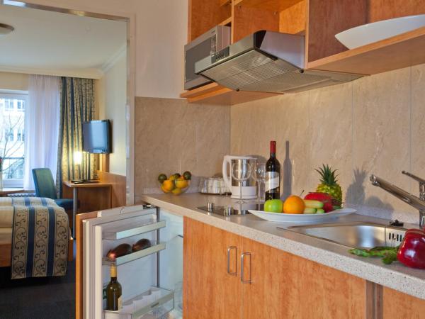 Apartment-Hotel Hamburg Mitte : photo 3 de la chambre chambre simple avec kitchenette