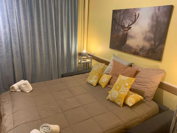 Hôtel Du Cheval Blanc Barcelonnette : photo 5 de la chambre chambre lit king-size - accessible aux personnes à mobilité réduite