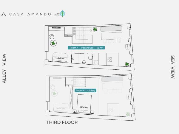 Casa Amando Eco Boutique House : photo 2 de la chambre appartement - vue sur mer