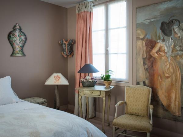 Logis Saint-Léonard : photo 5 de la chambre chambre double avec terrasse